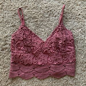Lace Crop Top